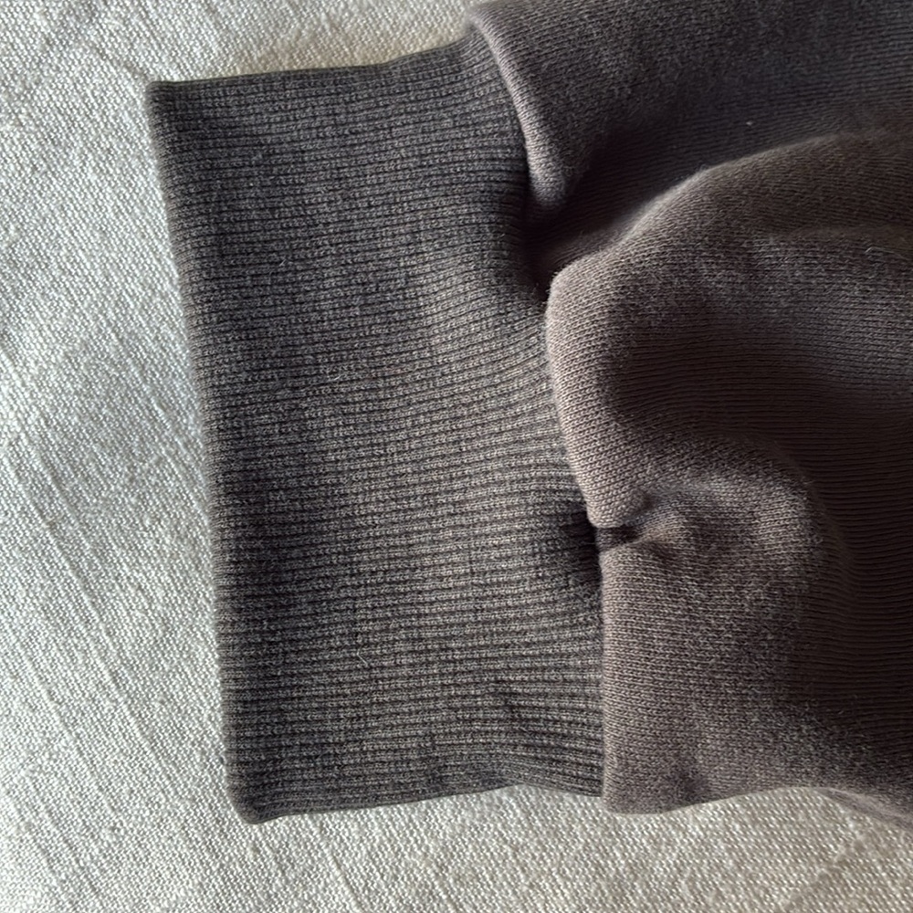Crown Brown Cropped Hoodie - Picture 6 of 6